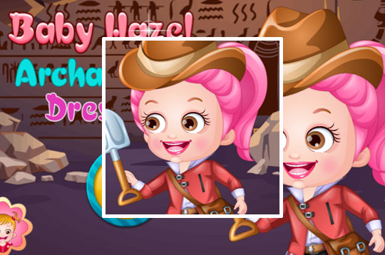 Baby Hazel Archaeologist Dressup