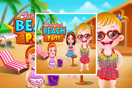 Baby Hazel Beach Party