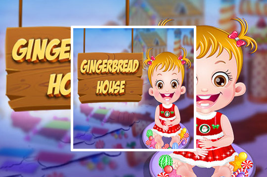 Baby Hazel Gingerbread House