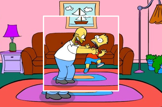 Bart Simpson Saw Game
