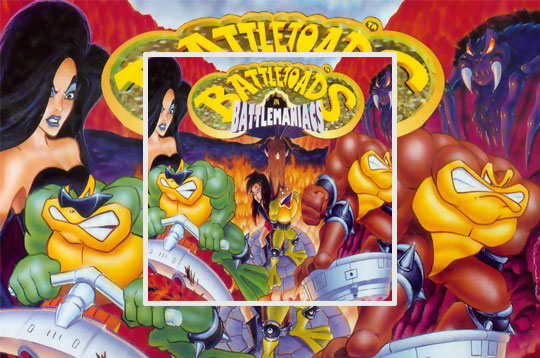 Battletoads in Battlemaniacs