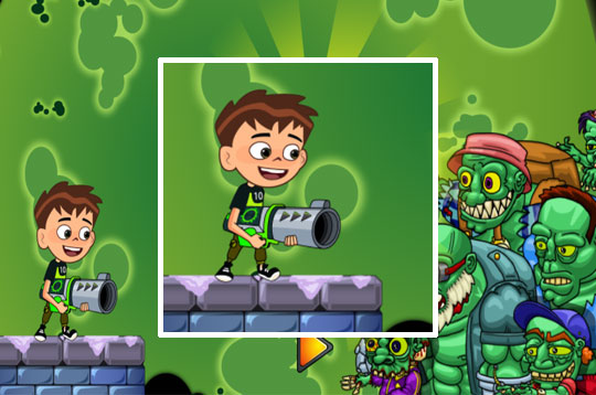 Ben 10 vs Zombie