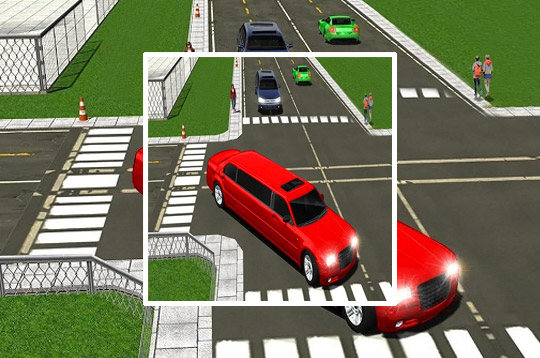 Big City Limo Car Driving 3D