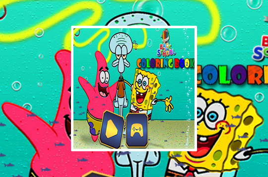 BTS Spongebob Coloring