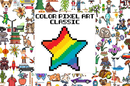 Color Pixel Art Classic