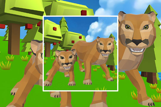 Cougar Simulator: Big Cats