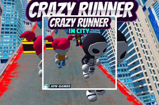 Crazy Runner in City