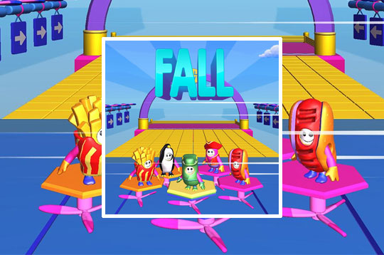 Fall Guys and Fall Girls Knockdown Multiplayer