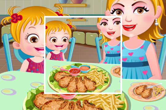 Fries Chicken - Hazel & Mom's Recipes
