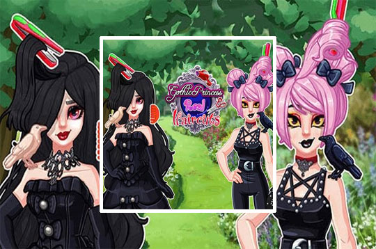 Gothic Princess Real Haircuts