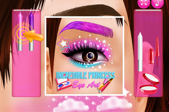 Incredible Princess Eye Art