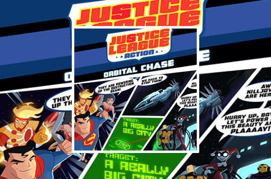 Justice League Action: Orbital Chase