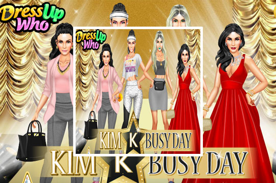 Kim K Busy Day