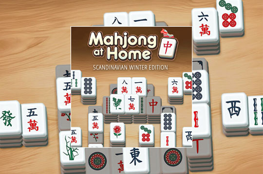 Mahjong at Home: Scandinavian Winter Edition