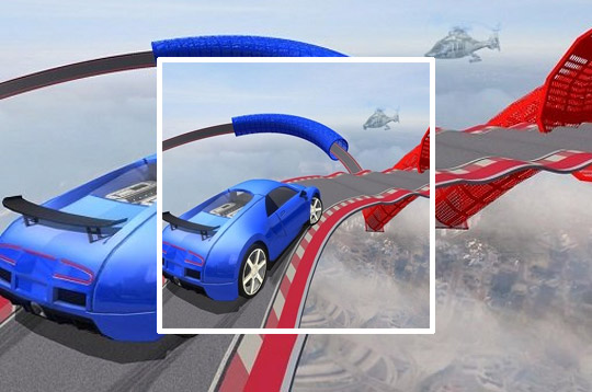 Mega Ramp Stunt Cars