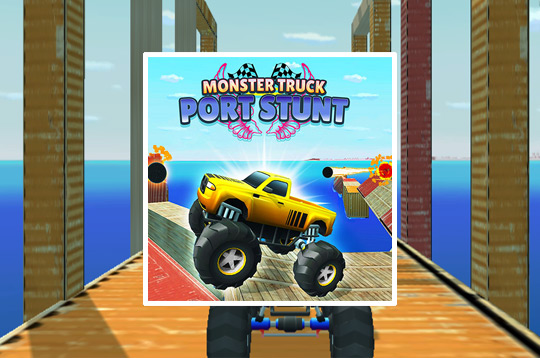 Monster Truck Port Stunt