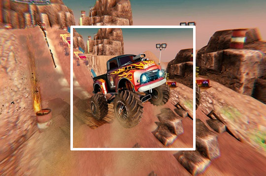 Monster Truck Racing: Offroad Driving Simulator