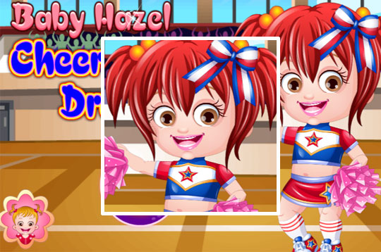 Baby Hazel Cheerleader Dressup