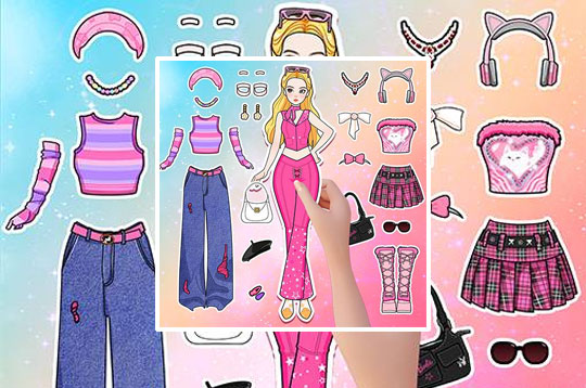 Paper Doll Diary: Dress Up DIY