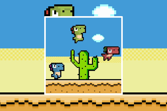 Pixel Dino Run