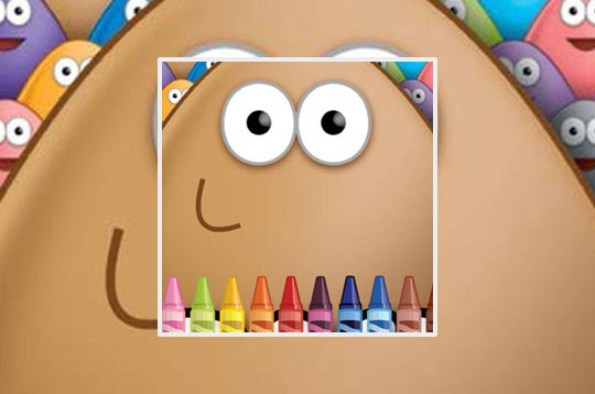 Pou Coloring