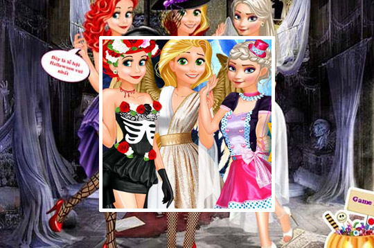 Princess BFFs Halloween Spree