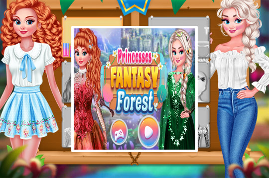 Princesses Fantasy Forest