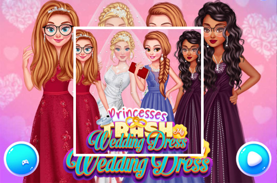 Princesses: Trash my Wedding Dress