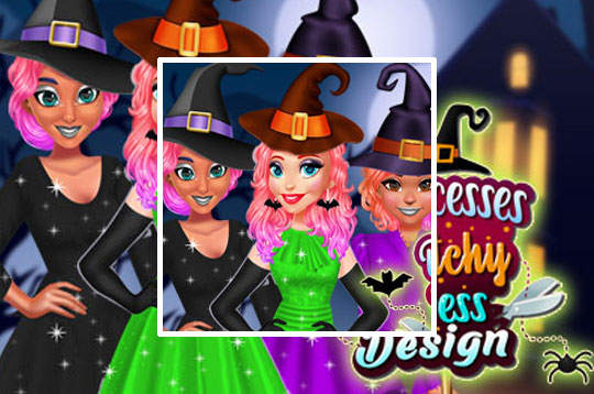 Princesses Witchy Dress Design