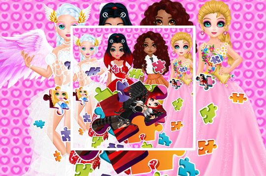 Puzzles Princesses And Angels New Look