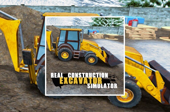 Real Construction Excavator Simulator