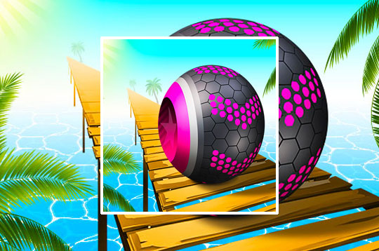 Rolling Balls Sea Race