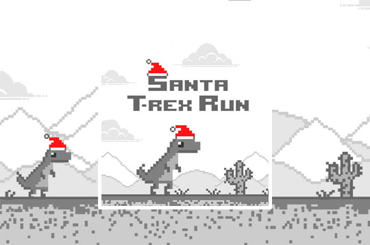 Santa T Rex Run