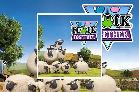 Shaun The Sheep Flock Together