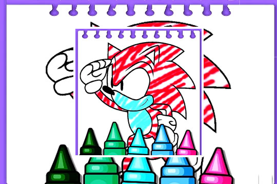 Sonic Coloring Book