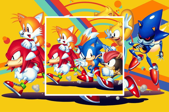 sonic mania parody game