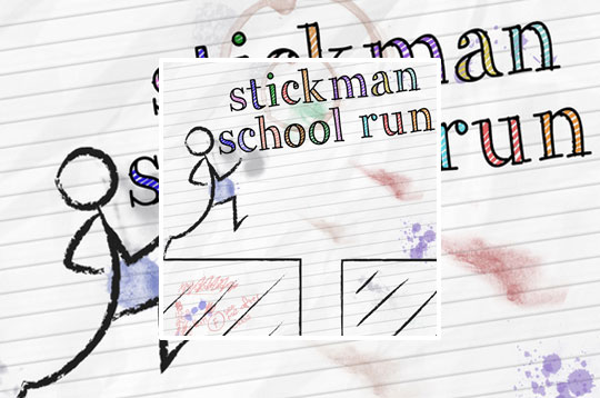 Stickman School Run