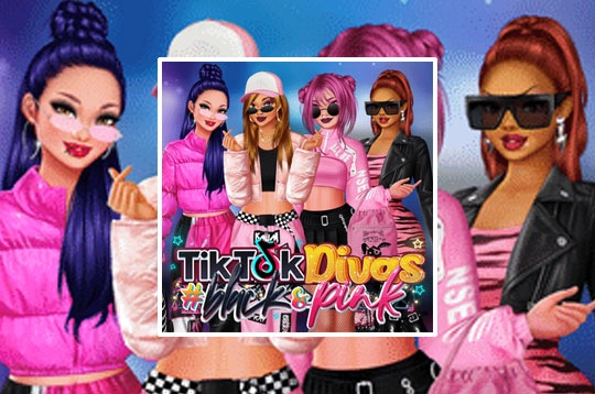 TikTok Divas #black&pink en Juegos Gratis