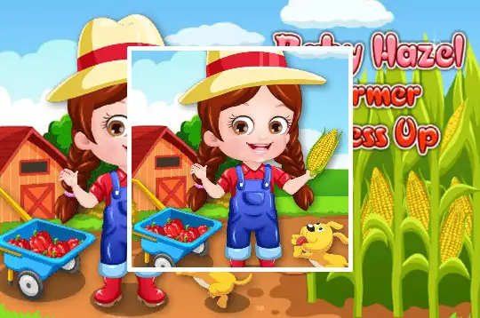 Baby Hazel Farmer Dressup