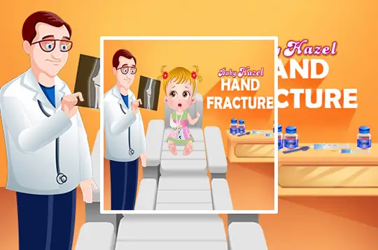 Baby Hazel Hand Fracture