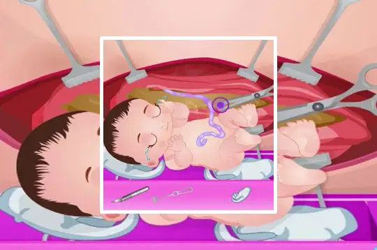 Jogo de Fazer Parto Normal do Bebê da Barbie 