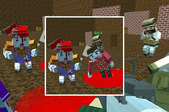 Jogue Tiro com arco no Minecraft Creeper, um jogo de Minecraft