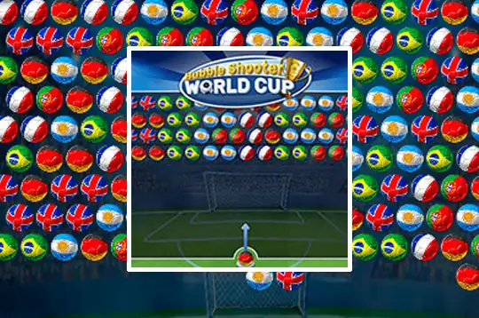 Bubble Shooter World Cup em Jogos na Internet