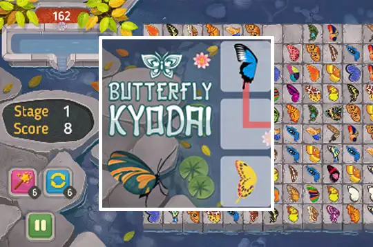 Butterfly Kyodai 🕹️ Jogue no CrazyGames