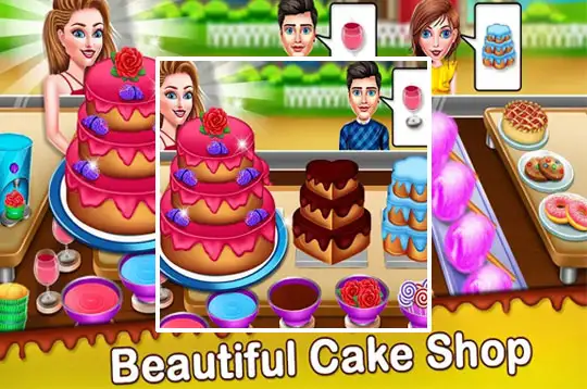 Cake Shop Pastries & Waffles em Jogos na Internet
