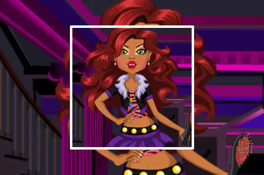 Clawdeen Wolf Flirting Dressup em Jogos na Internet