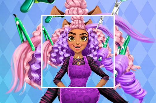 Salão de Beleza Monster High  JOGO DE MAQUIAGEM - JOGO DE