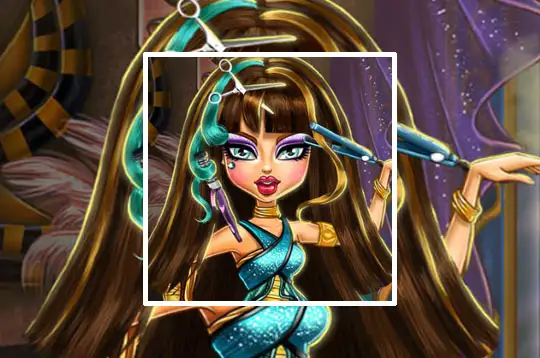 Monster High Painting Games on Culga Games