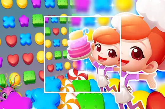 Cookie Crush Saga em Jogos na Internet