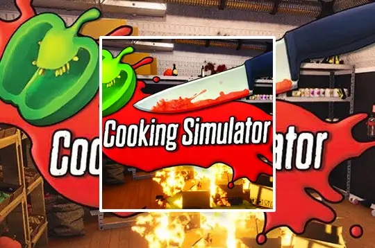 🔵 BAIXE E JOGUE COOKING SIMULATOR #1ª VEZ (QkGameplays) 